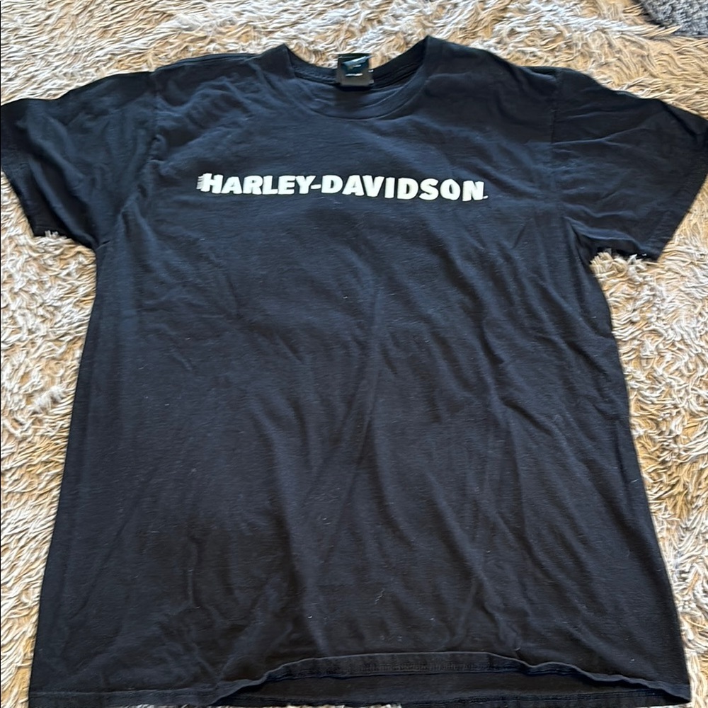 Harley-Davidson Black Short Sleeve Tee